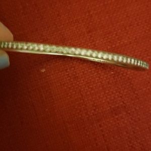 Small cz bangle pandora. Hearts on the inside.